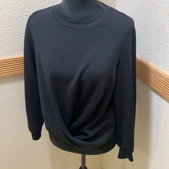 Rachel Zoe black long sleeve sweater!! - Picture 1 of 2